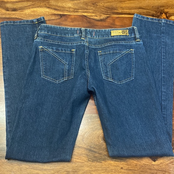 Volcom Dark Wash Reilly Skinny Jeans - Picture 6 of 8